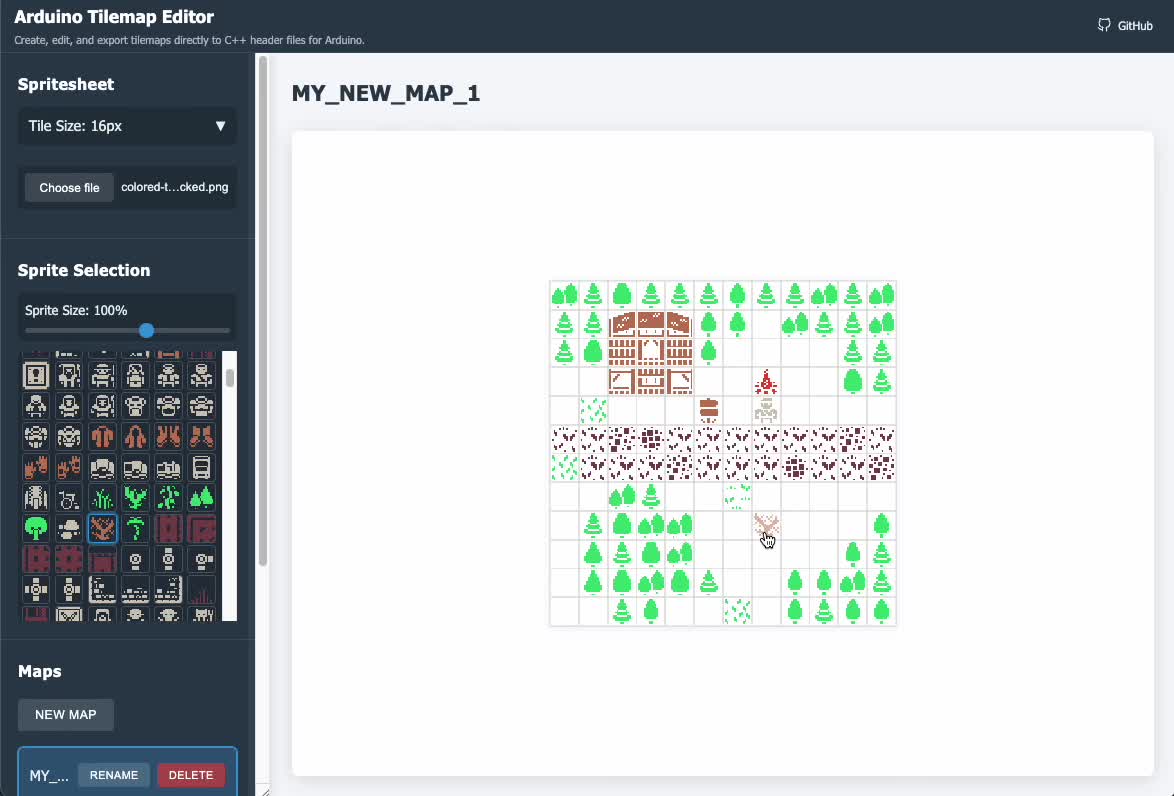 Arduino Tilemap Editor