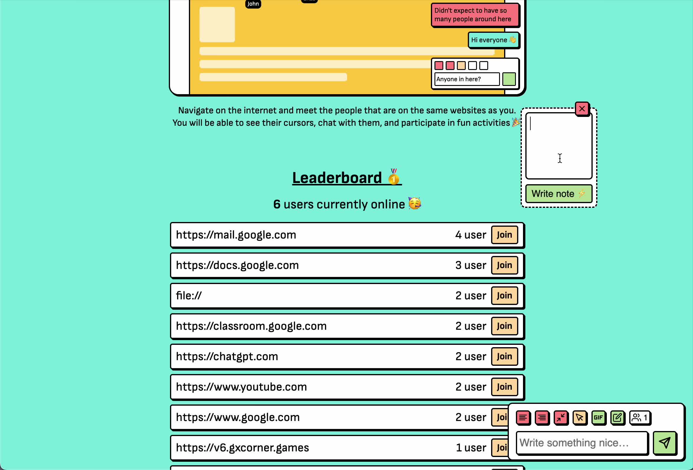 WebCursors